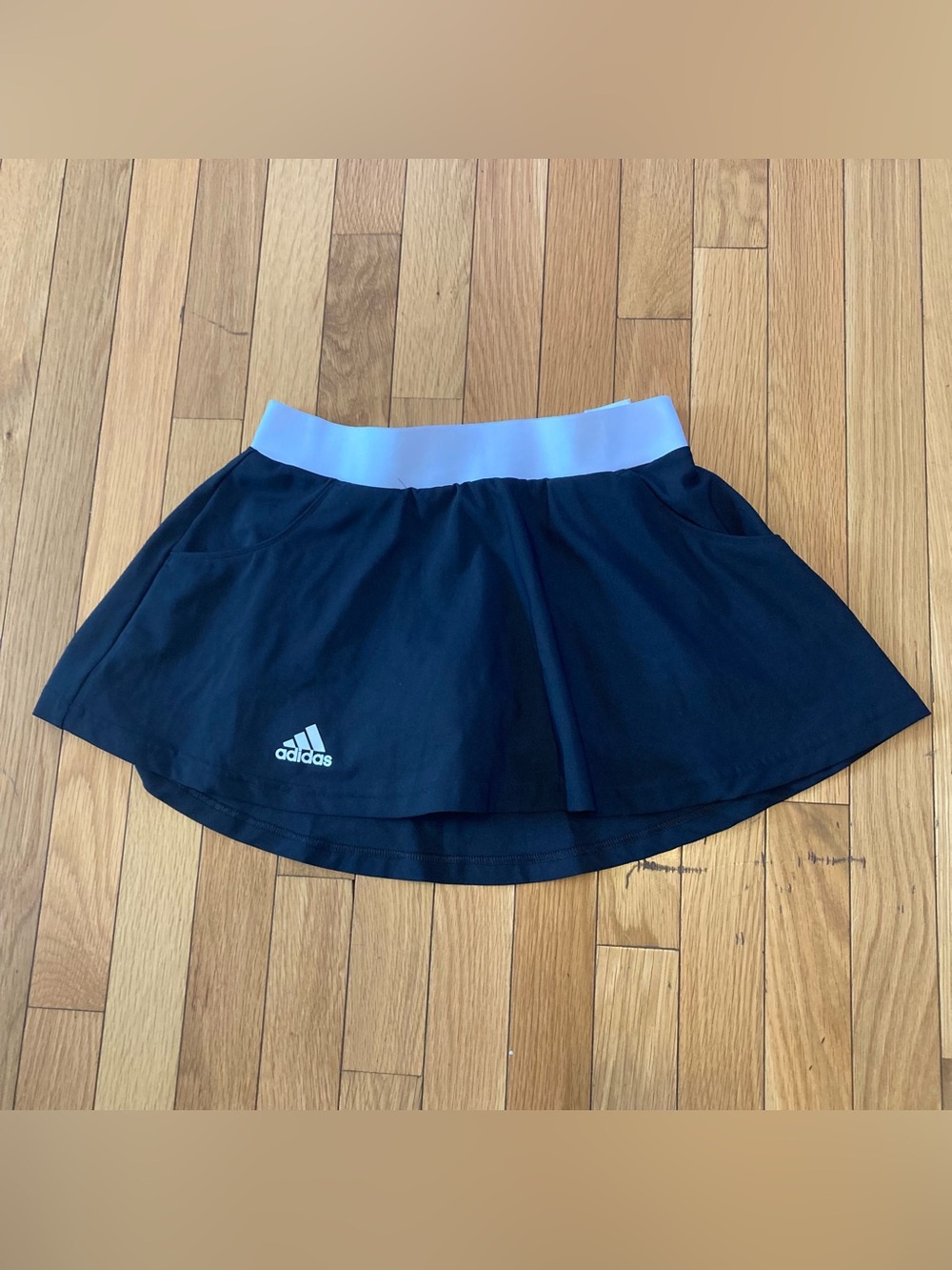 Adidas Club Climalite Navy Blue Tennis Skort Built-In Shorts - Extra Small (XS)